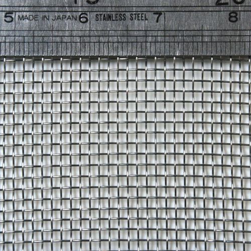 Stainless Steel  Woven Wire Mesh 8 mesh 6&#034; x 6&#034; Type 304