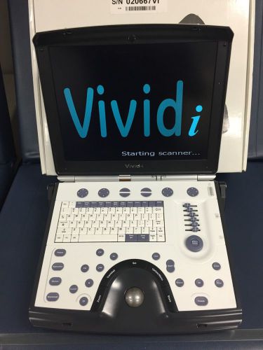 GE Vivid I (BT-11) Ultrasound System with 3S-rs Cardiac &amp; 8L-rs Vascular Probes