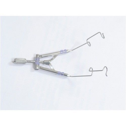 Ss wire round eye speculum blade size 14mm or 15mm length 85mm ophthalmic ent for sale
