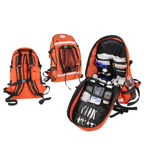 EMS Bag - Trauma Backpack, Orange by Rothco