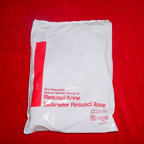 Laerdal resusci anne skillmeter manikin disposable resusci airway, lot of 32 for sale
