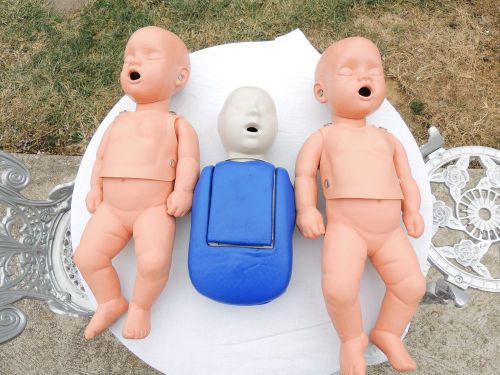 3  Baby  CPR Training Manikin light used clean condiiton