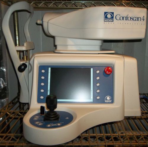 Nidek confoscan 4 confocal microscope with software for sale