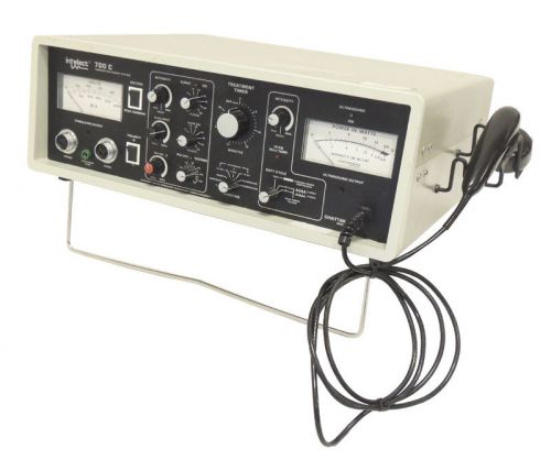 Chattanooga intelect 700c therapeutic ultrasound combo therapy &amp; probe/ warranty for sale