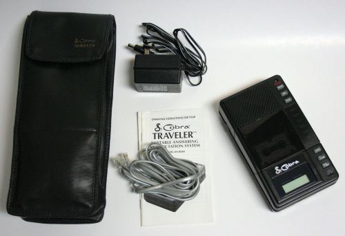 Cobra portable answering and dictation system for sale