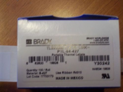 Brady Labels PTL-64-427  Qty 100/ROLL
