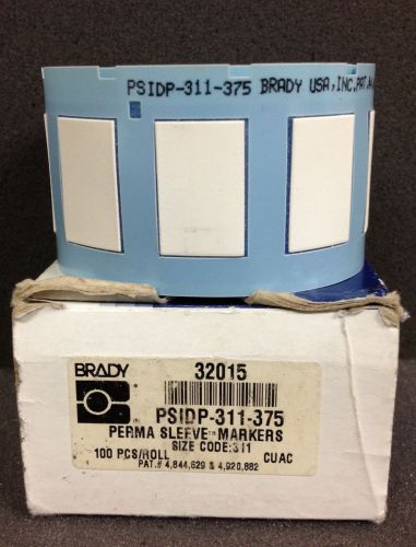 85x brady perma sleeve markers psidp-311-375 32015 for sale