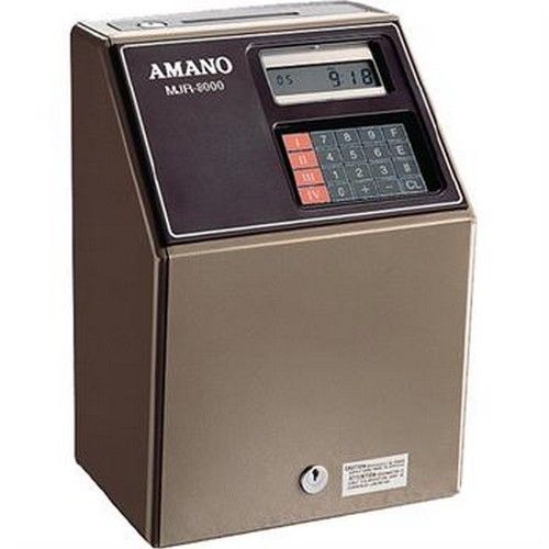 Amano MJR-8000N Computerized Time Recorder (FREE CARDS &amp; RIBBONS) $1,110.00