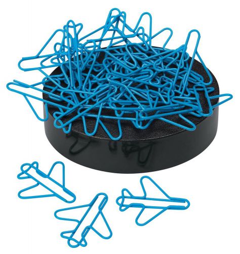 Miles Kimball Airplane Paperclips on Magnetic Base 