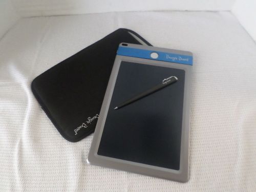 Boogie Board Jot 8.5 Paperless Memo Pad (Blue and Silver)