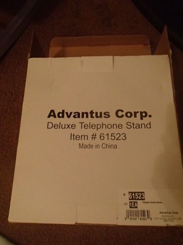 Advantus Corp. # 61523 Deluxe Telephone Stand (NEW)