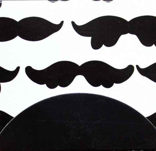 pAPIER dE mAISON Sticky Note Flags Pad - Vintage Mustache
