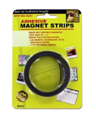30&#034; x 1/2&#034; Adhesive magnet strips Type