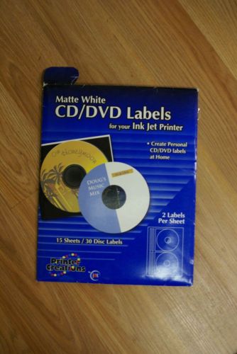CD/ DVD labels for your Inkjet Printer