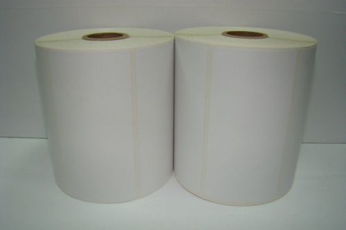 2 Rolls 750 REMOVABLE 3x2 Direct Thermal Zebra 2844 labels