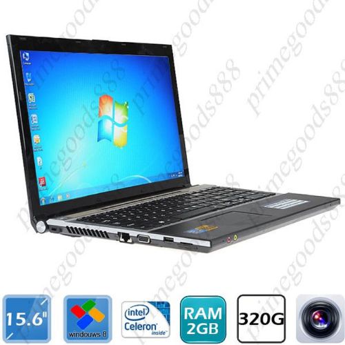 15.6&#034; windows 8 super slim laptop notebook camera intel celeron 1037 dual core for sale