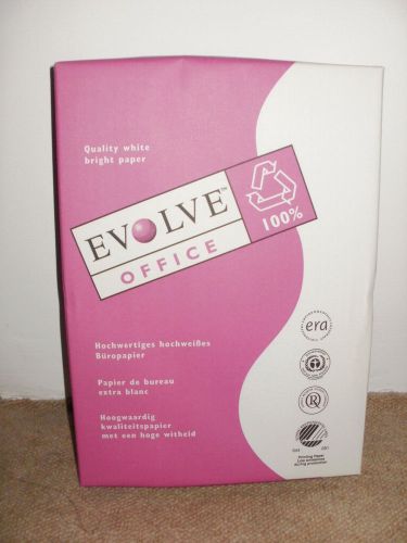 A4 80GSM 100% RECYCLED EVOLVE OFFICE PRINTER PAPER *500 sheets*