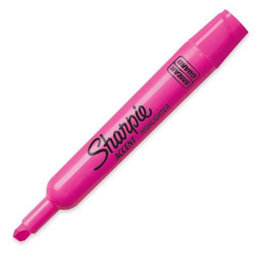 Sharpie highlighter - tank - chisel marker point style - fluorescent (25009) for sale