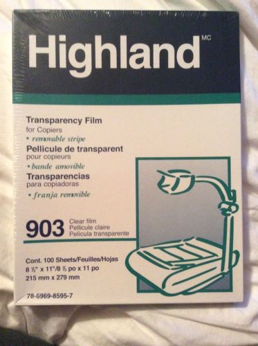 Highland Transparency Film for Copiers