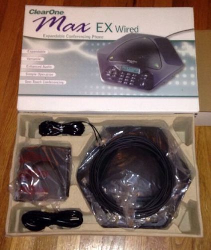 ClearOne MAX EX Conference Phone 910-158-015 - New in the box - Free Shipping