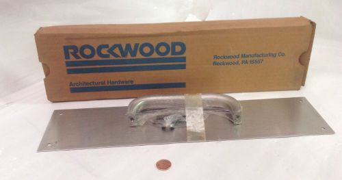 Rockwood * pull plate125 x 70c  nib * us32d for sale