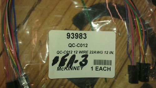 Mckinney electrolynk wireharnesses QC-CO12, 93983