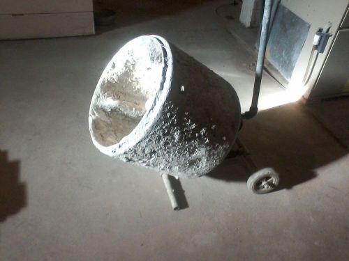 Homemade cement mixer for sale