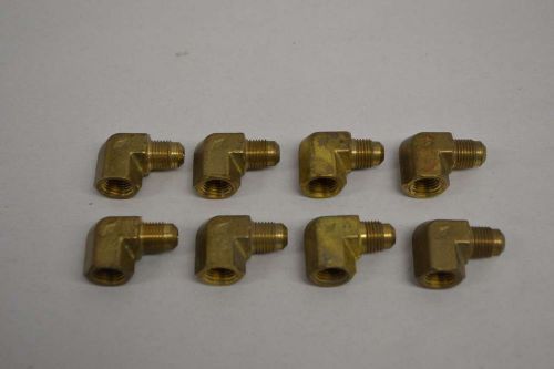 LOT 8 NEW MALE TO FEMALE 90DEG ELBOW UNION PIPE FITTING CONNECTOR D357603