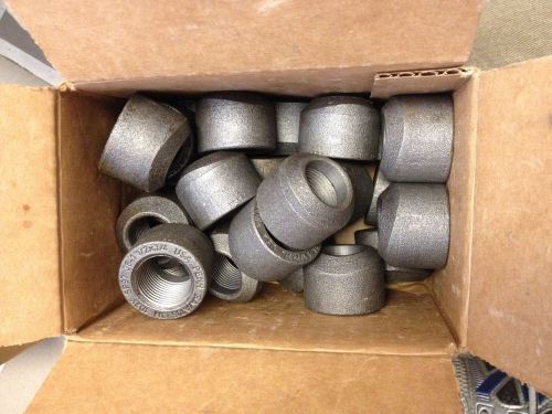 3/4&#034; threaded outlets,  a105 carbon steel. box of 25 - penn machine 1-1/2 x 3/4 for sale