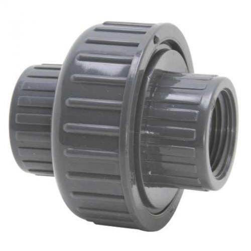 Pvc sch 80 threaded union 3/4&#034; 164-104 mueller b and k pvc compression fittings for sale