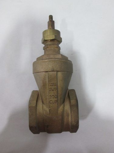 New nibco 2in npt bronze threaded gate valve d374890 for sale