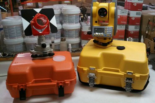 NORTHWEST NTS02 2&#034; REFLECTORLESS TOTAL STATION KIT WITH PRISM ASSY