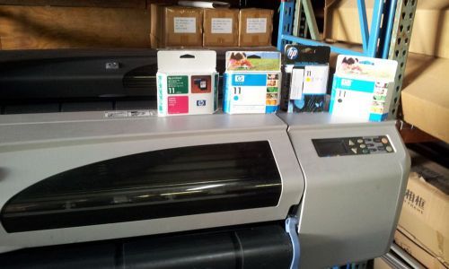 hp designjet 500 42&#034; model with stand.. fulling working condition