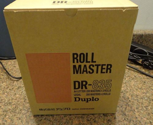 Duplo Roll Master DR-835