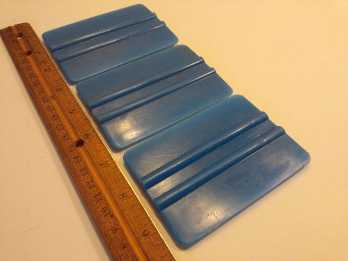 3 BLUE 3M Graphics Squeegees Vinyl  Tools  Signs  / Stickers  / Wraps  / PA1-B