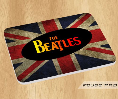 The Beatles Logo Dark Mouse Pad Mat Mousepad Hot Gift