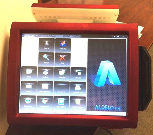 Touch screen pos terminal (dual screen) mgi-1000 for sale