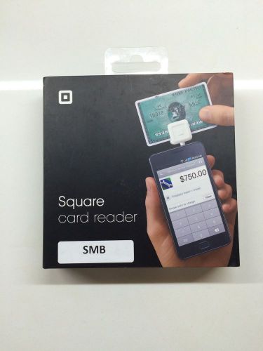 New SQUARE Credit Card Reader for Apple and Android. Accept Mobile Payments!
