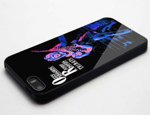 Ozzy osbourne randy rhoads tribute logo iPhone Case Cover Hard Plastic