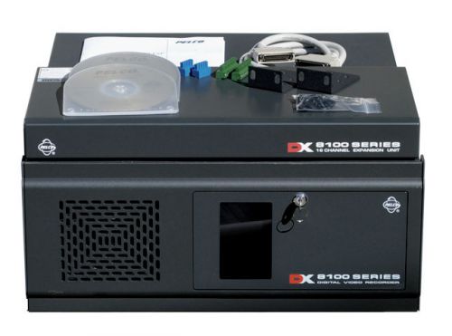Pelco dx8100 32-channel hybrid dvr. pos/atm capable, dvd writer for sale