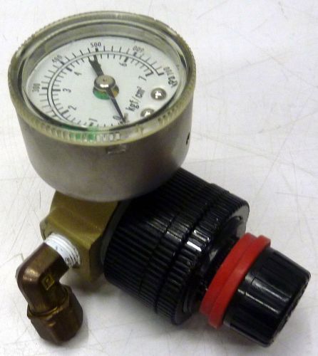 Norgren r07-100-rnka pressure regulator valve gauge 400 psig in 100 psig out for sale