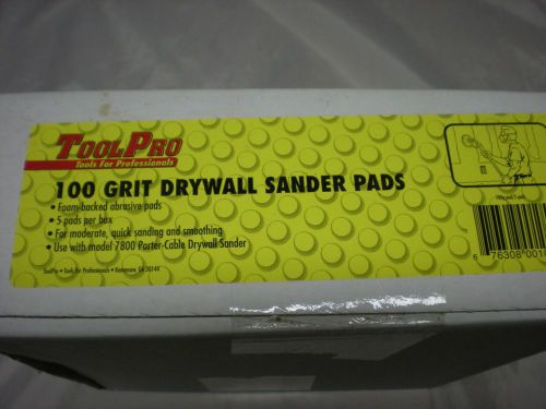 Tool Pro Drywall Finishing Sanding Pads Porter Cable 7800