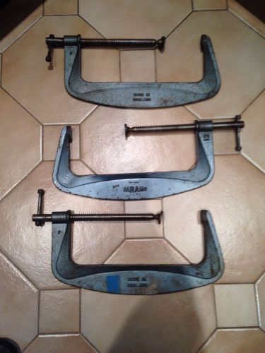 3 Paramo made in England 12inch Clamps