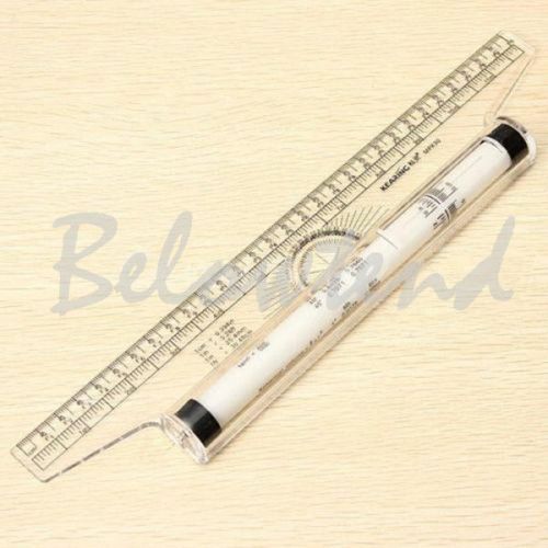 Color Clear lot Metric Parallel Multi-purpose Drawing Rolling Rulers