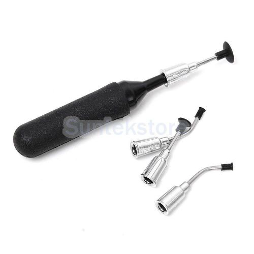 Ic smd pick up picker vacuum sucking pen hand repair tool w/ 4 suction headers for sale