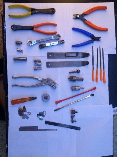 33 Piece Aircraft Tool Lot! Aviation Sheetmetal Hilock Drill