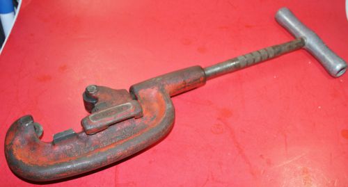 RIDGID NO. 2A HEAVY DUTY PIPE CUTTER - 1/8&#034; TO 2&#034;  - USED  #RX-368