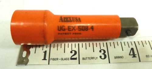 Apex #UG-EX-508-4 Covered Impact Extension, 4&#034; Long, 1/2&#034; Drive ~ (Up10A)