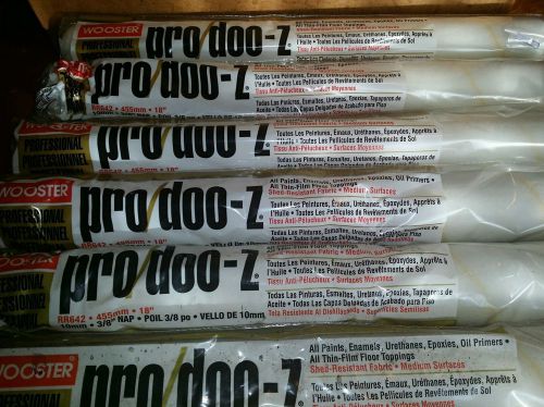 Wooster pro doo-z roller cover 3/8-inch nap 18-inch for sale