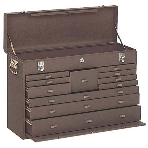 KENNEDY 52611 11 Drawer Machinists&#039; Chest Dimensions: 26-11/16&#034;x 8-9/16&#034;x 18&#034;